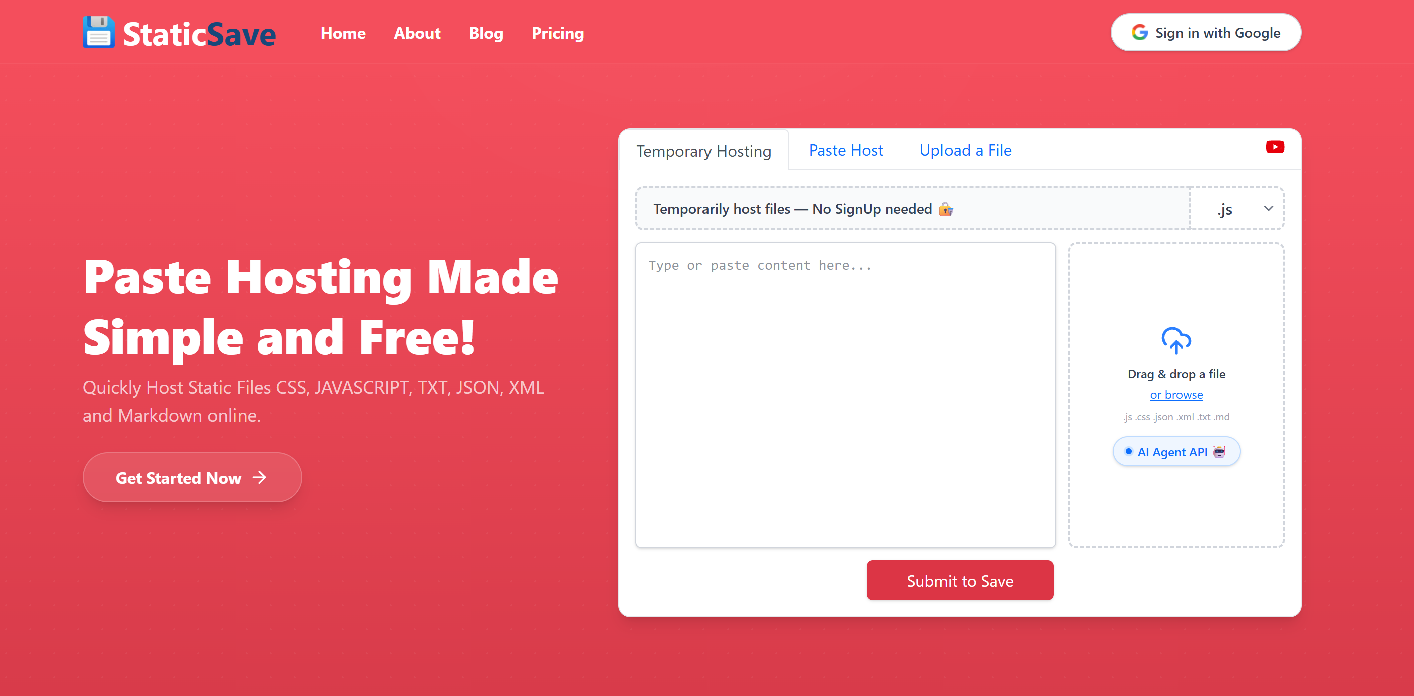 StaticSave screenshot
