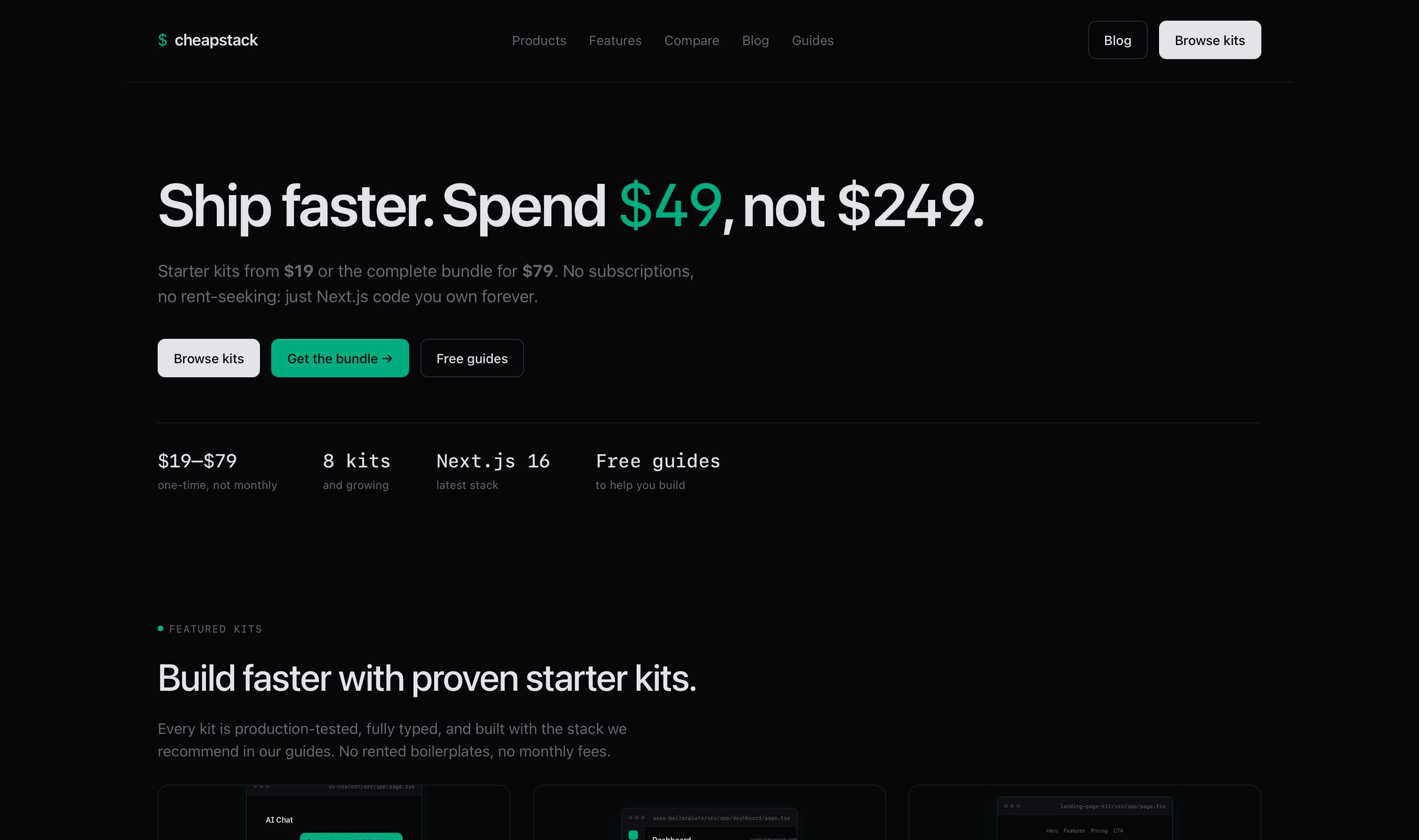 CheapStack screenshot