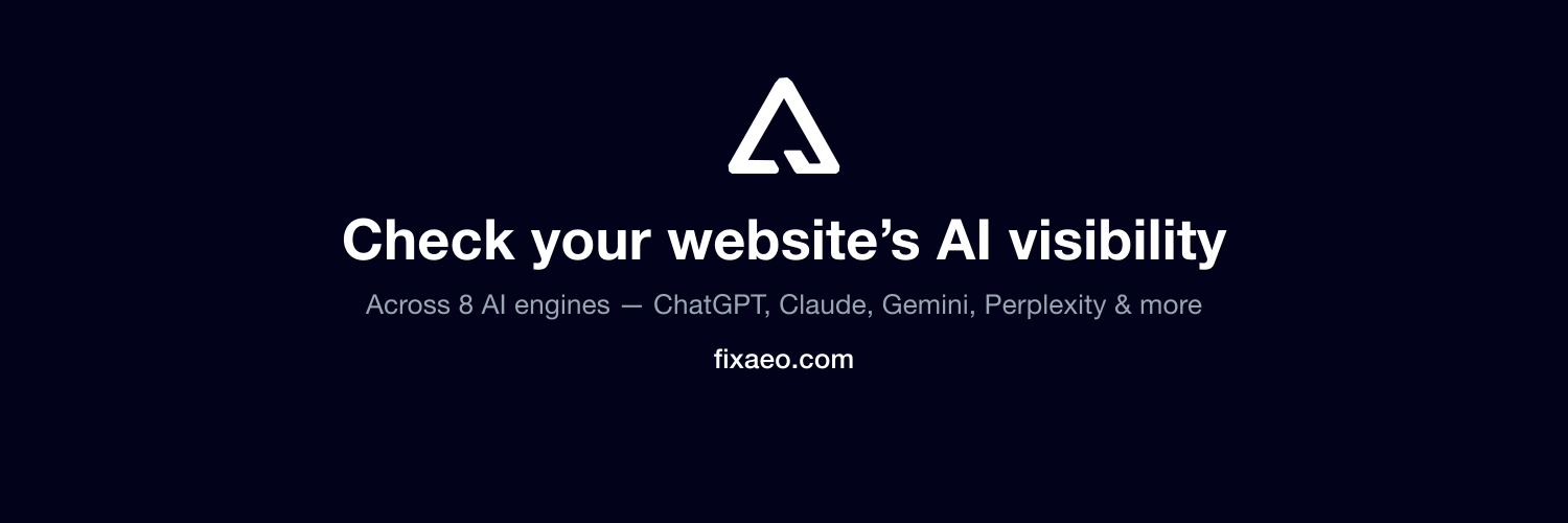 FixAEO screenshot